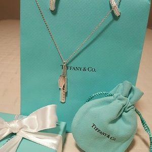NEW IN BOX TIFFANY & CO. RETIRED 1837 DROP NECKLACE